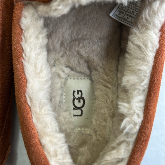 UGG ASCOT LUMBER SUEDE EVERDAY GO TO WATER RESISTANT COSY SLIPPER LOAFER SZ 10 - Picture 8 of 12